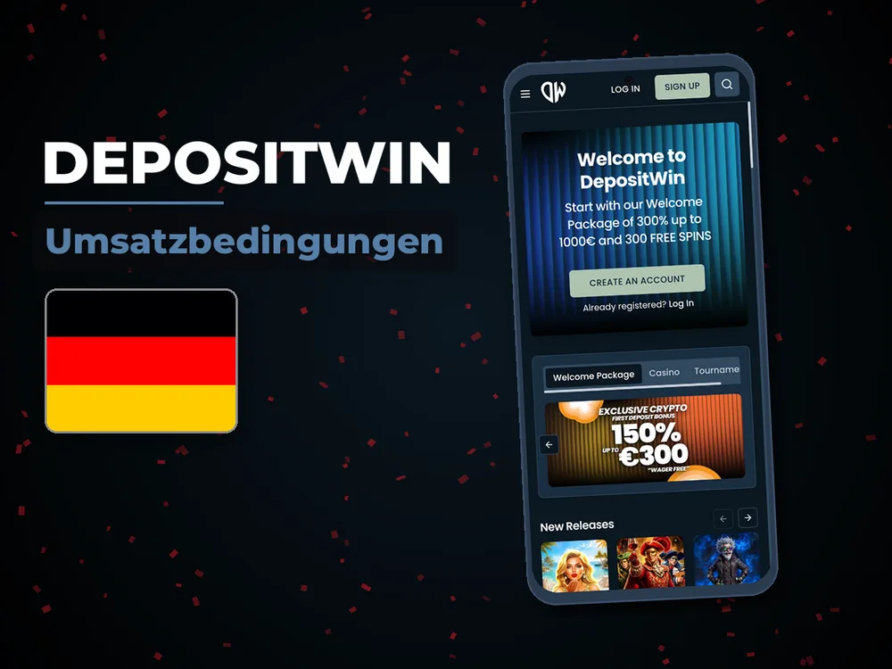 DepositWin - Umsatzbedingungen