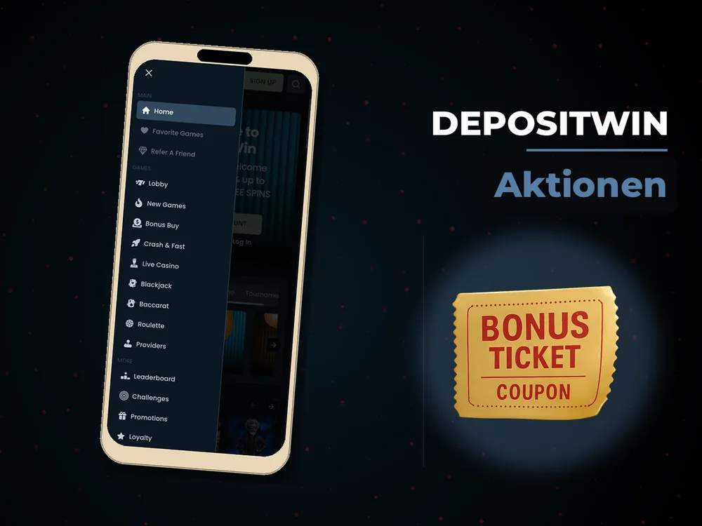 DepositWin - Aktionen